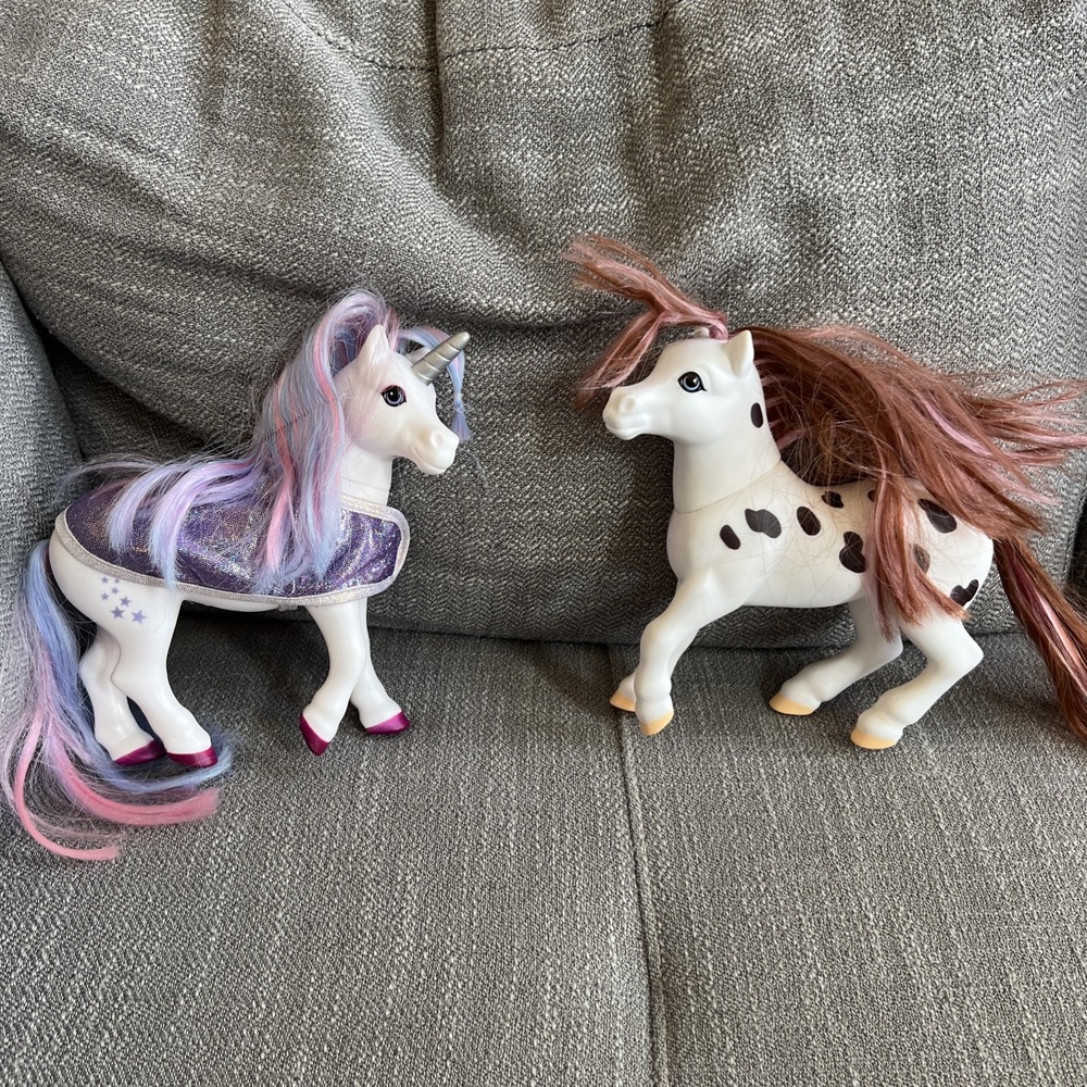 Breyer Lucky Acres #7231 Blossom And Luna Color Changing Lot Of 2